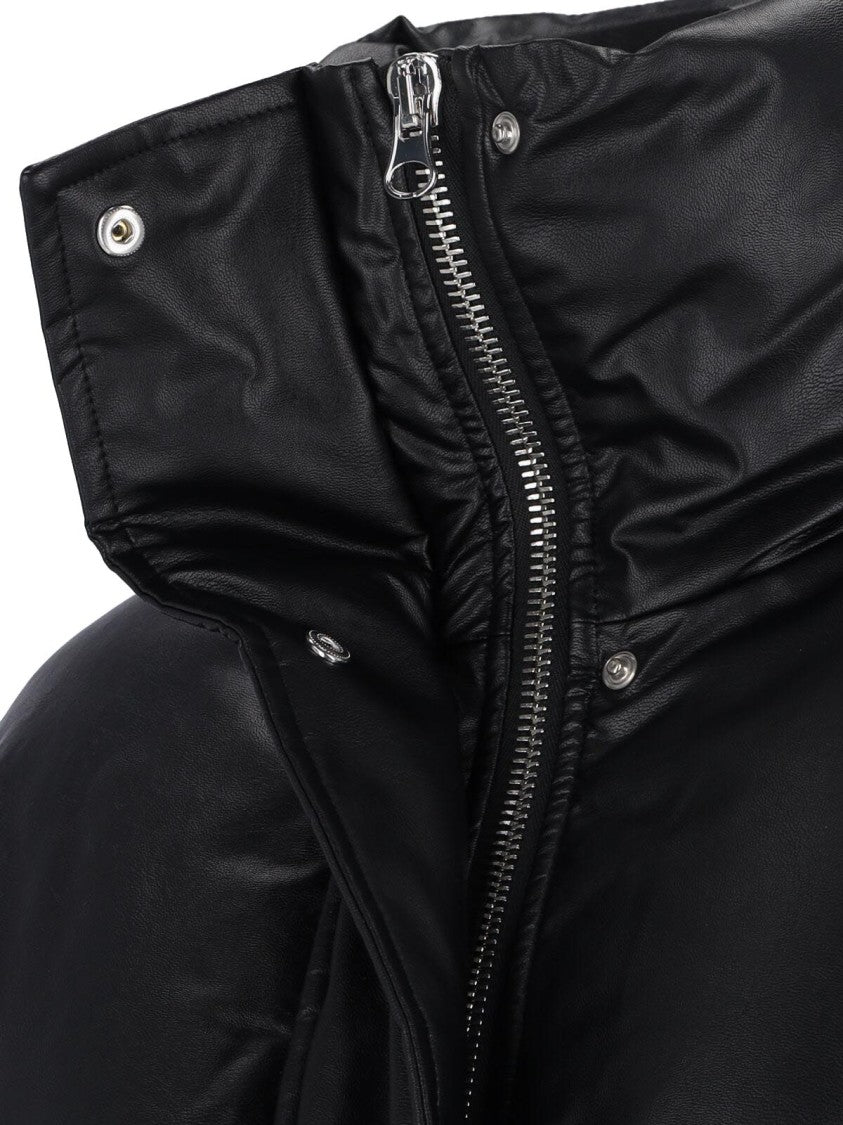 Mm6 By Maison Margiela 'Puffer' Zip Jacket – Black