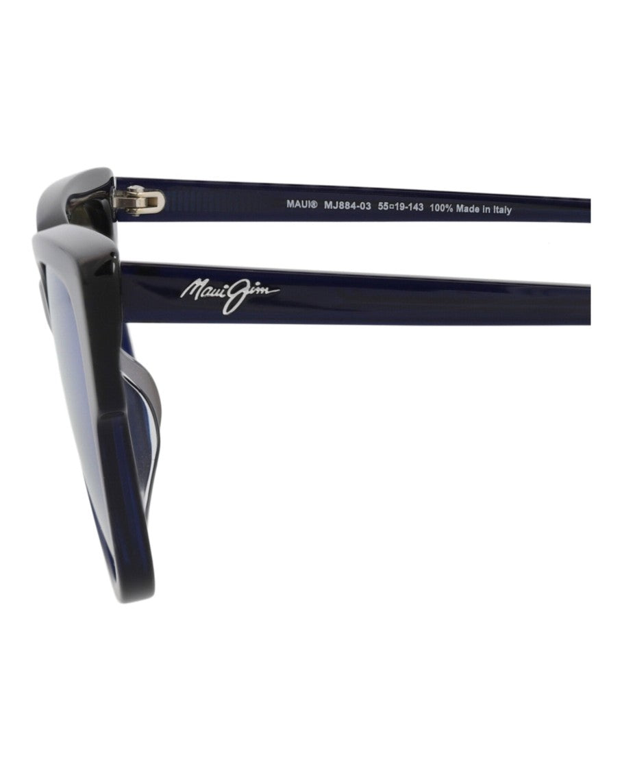 Maui Jim Cat Eye-Frame Acetate Sunglasses