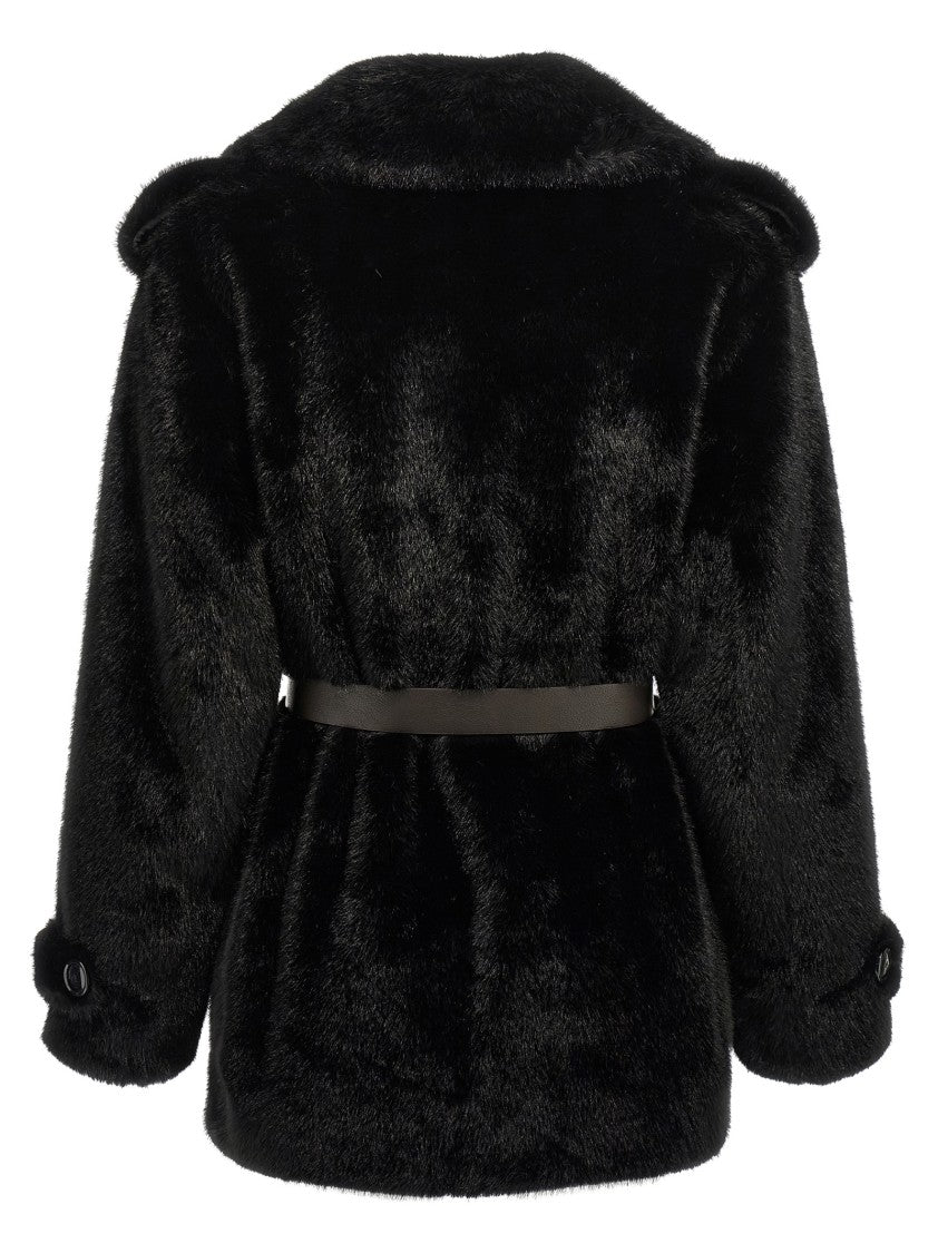 P.A.R.O.S.H. Faux Fur Coat