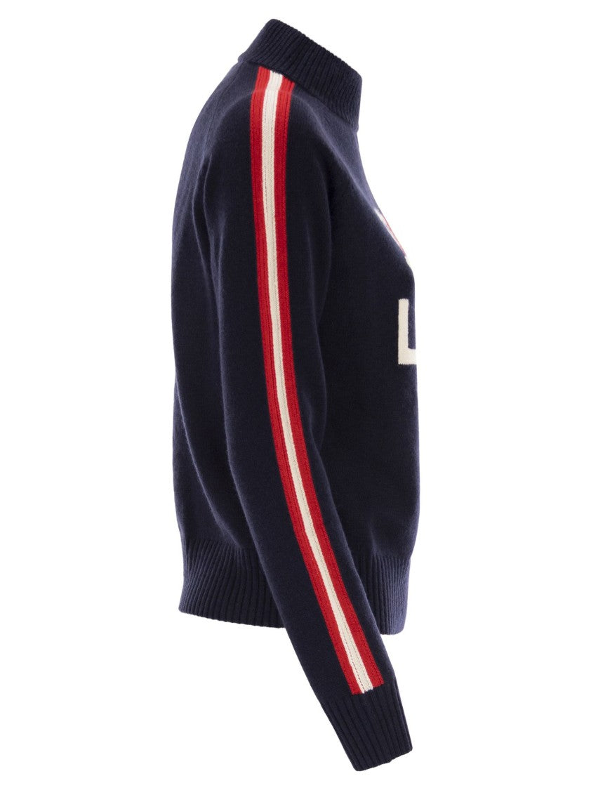 Mc2 Saint Barth Peak - Ski Lover Jacquard Turtleneck