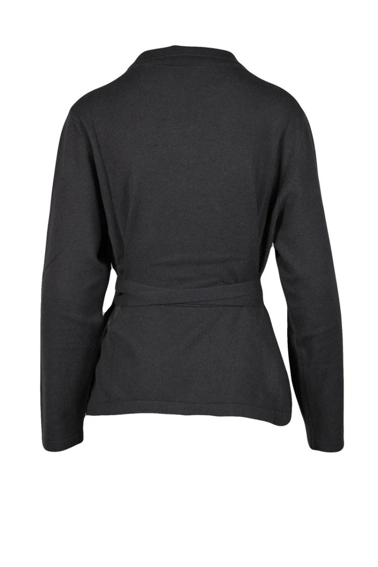 Fabiana Filippi Crossover Knit Wool Silk Cashmere - Brown