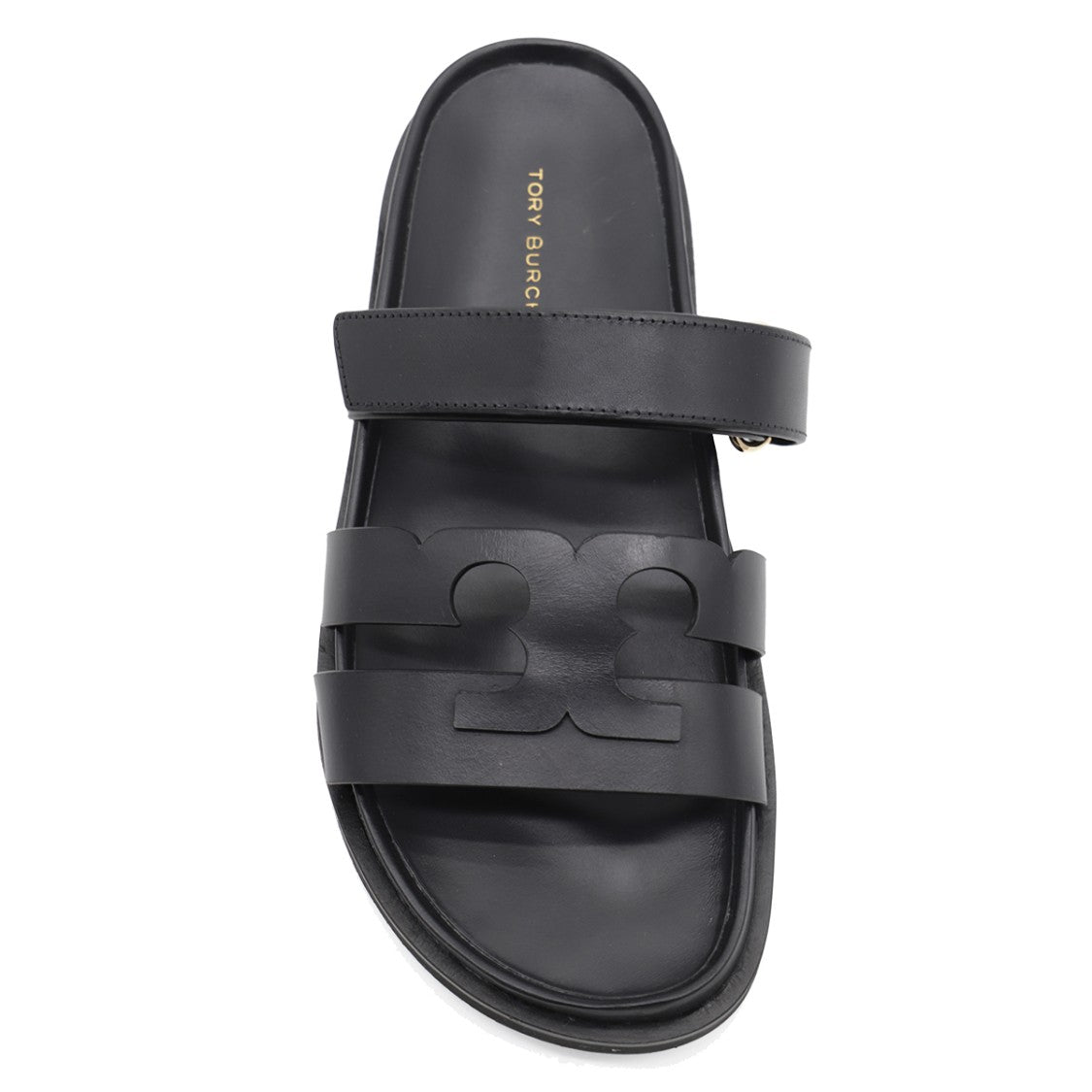 Tory Burch Black Lace-Up Sandals