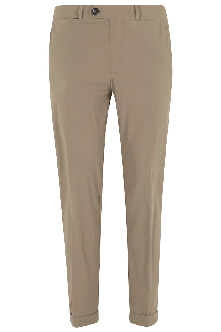 Rrd Beige Surflex Chino Double-Button Polyamide Chino Pants