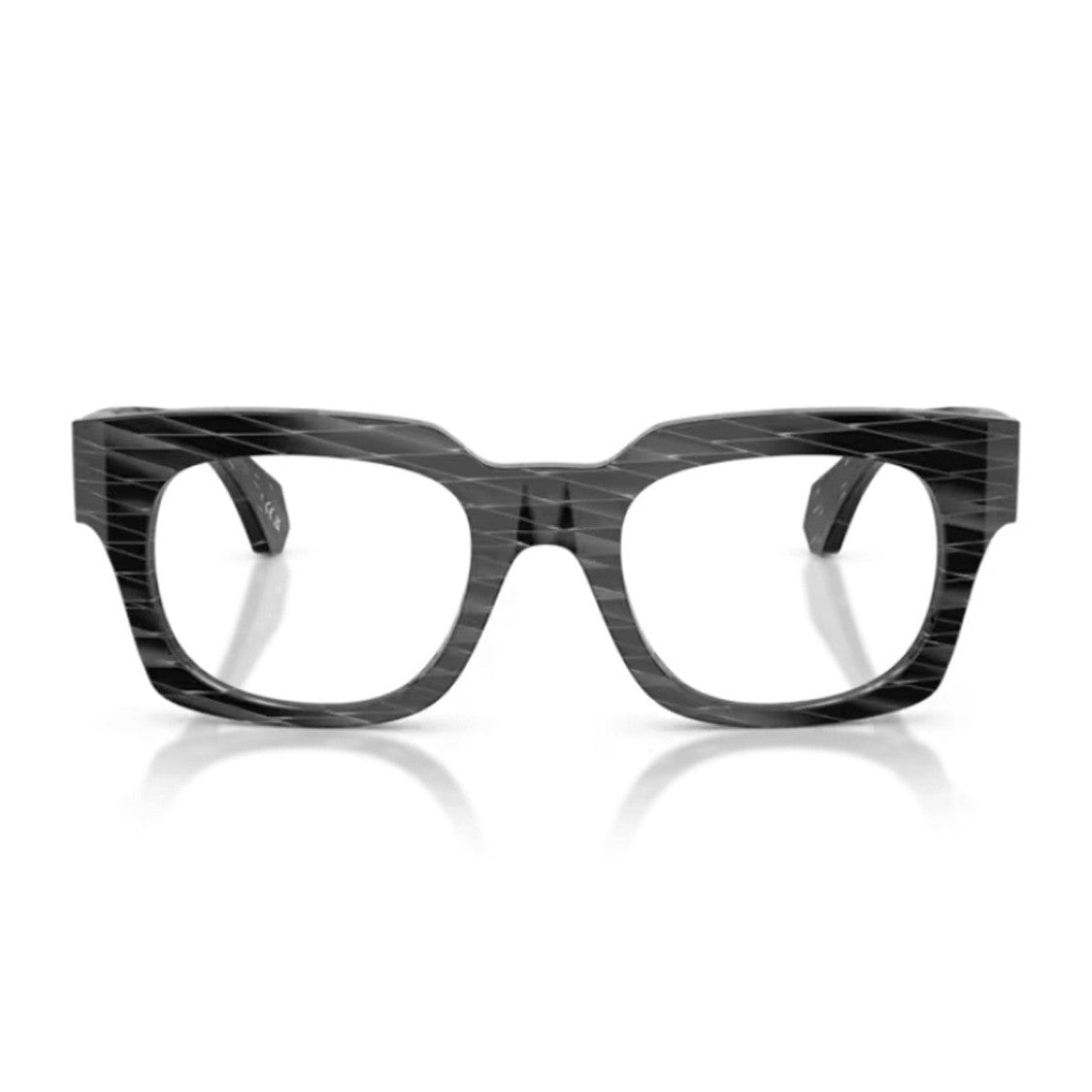 Alain Mikli Black A03540 Acetate Diamond Square Sunglasses