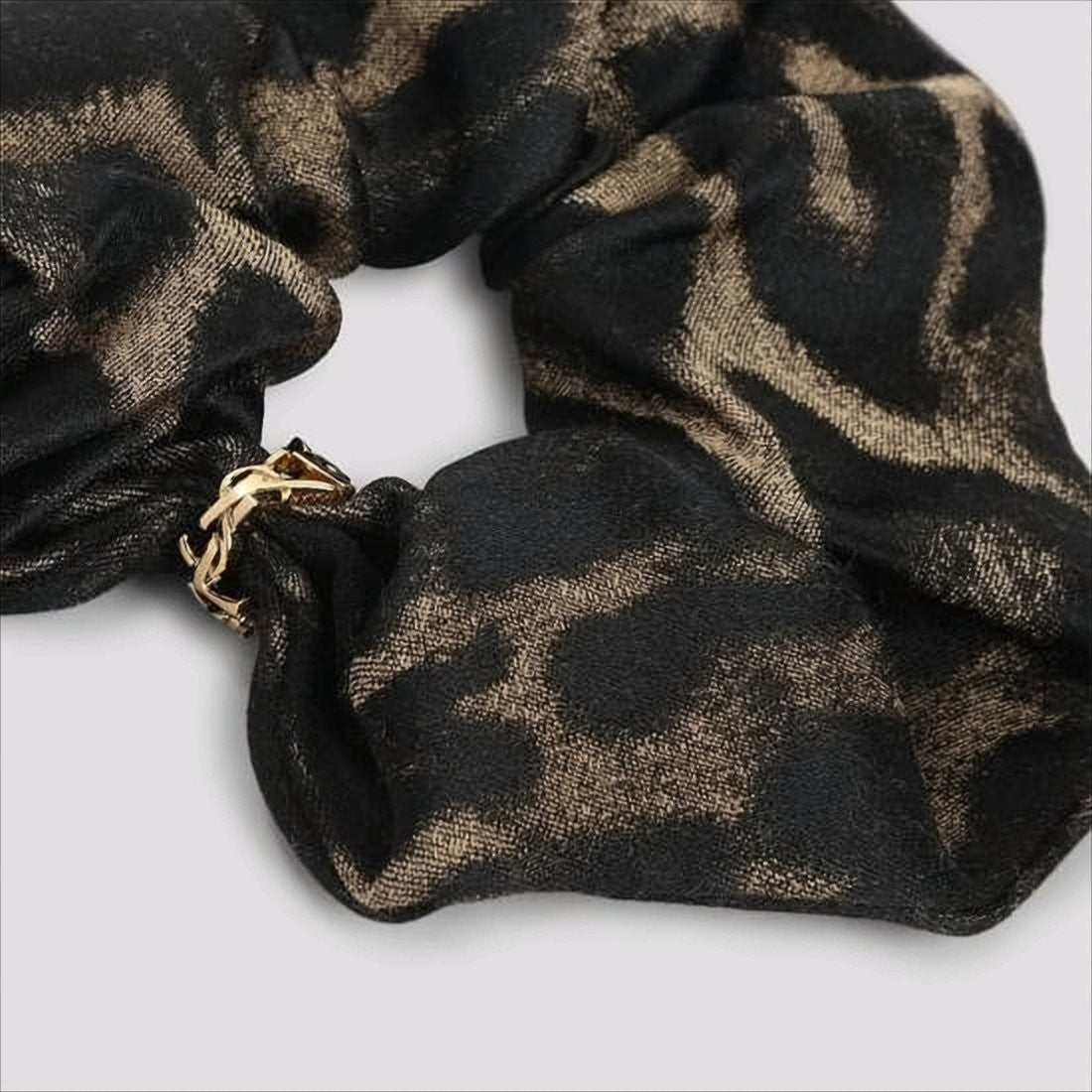 Saint Laurent Cashmere And Silk Blend Scrunchie