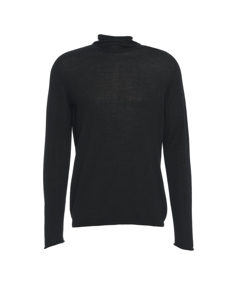 Hannes Roether Virgin Wool Turtleneck Sweater