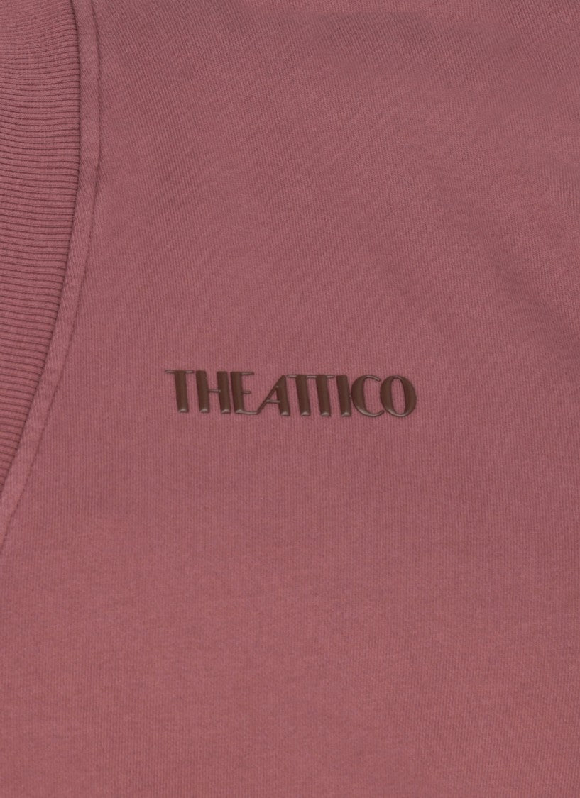The Attico Bordeaux Cotton Sweatshirt