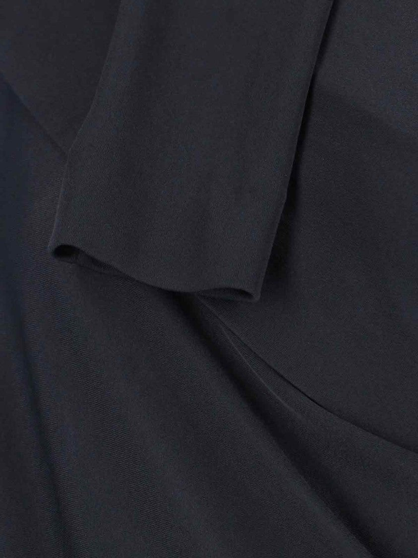 Jil Sander Black Layered Midi Dress