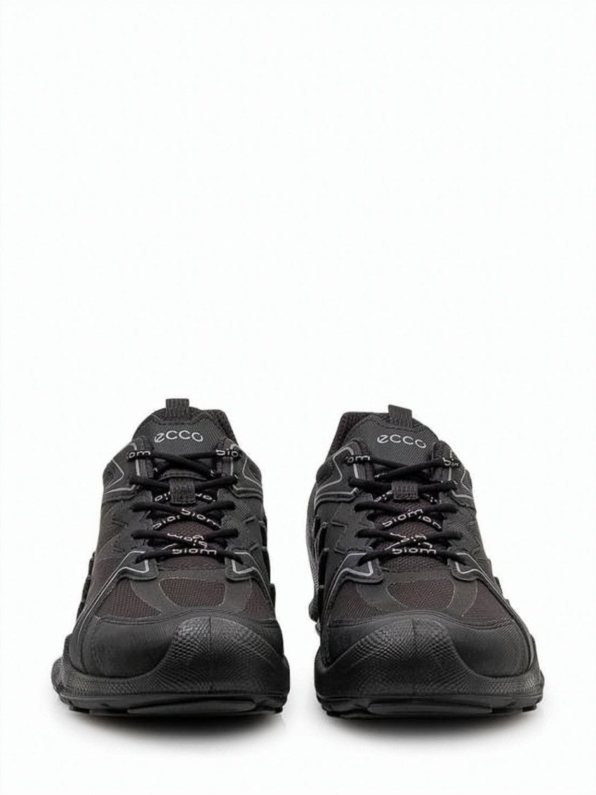 Ecco Low-Profile Gore-Tex Sneakers With Rubber Sole