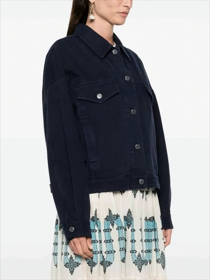 A.P.C. Classic Denim Jacket With Tailored Cuffs