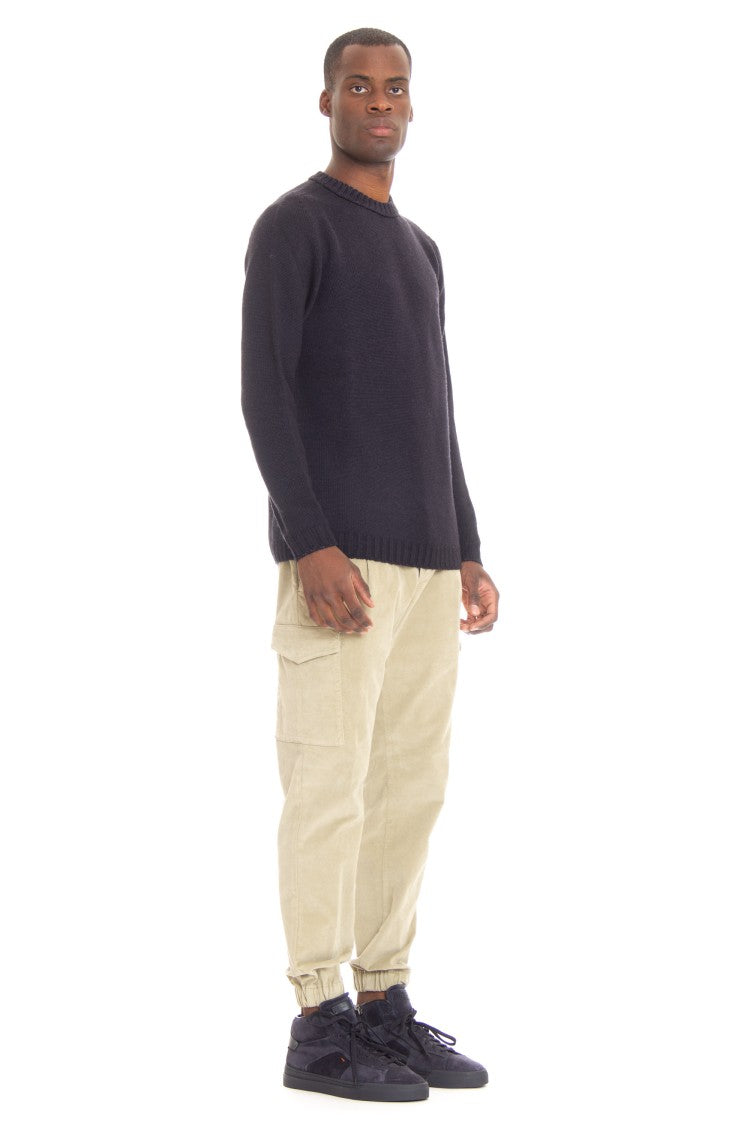 C.P. Company Virgin Wool Frosted Dye Crewneck Sweater