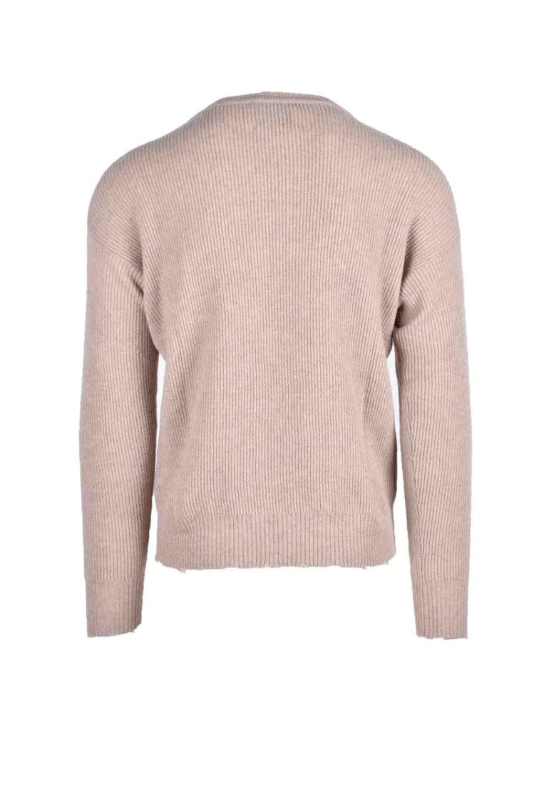 N.O.W. Andrea Rosati Cashmere Sweater Beige Men