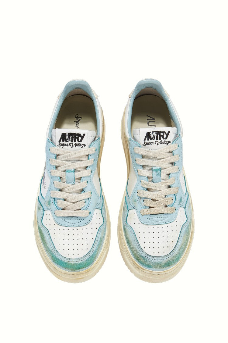 Autry Women’S Super Vintage Leather Sneakers