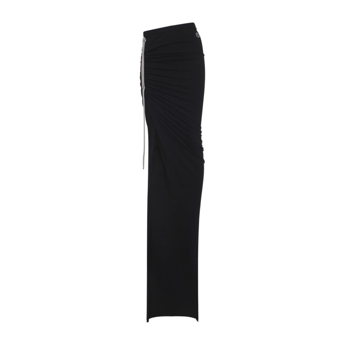 Moncler X Rick Owens Floor-Length Ruched Skirt With Adjustable Drawstring Detail