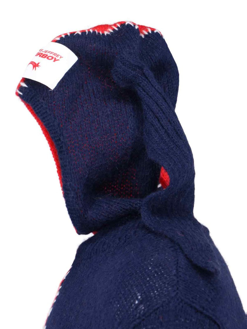 Charles Jeffrey Loverboy Classic Knit Sweater In Vibrant Red