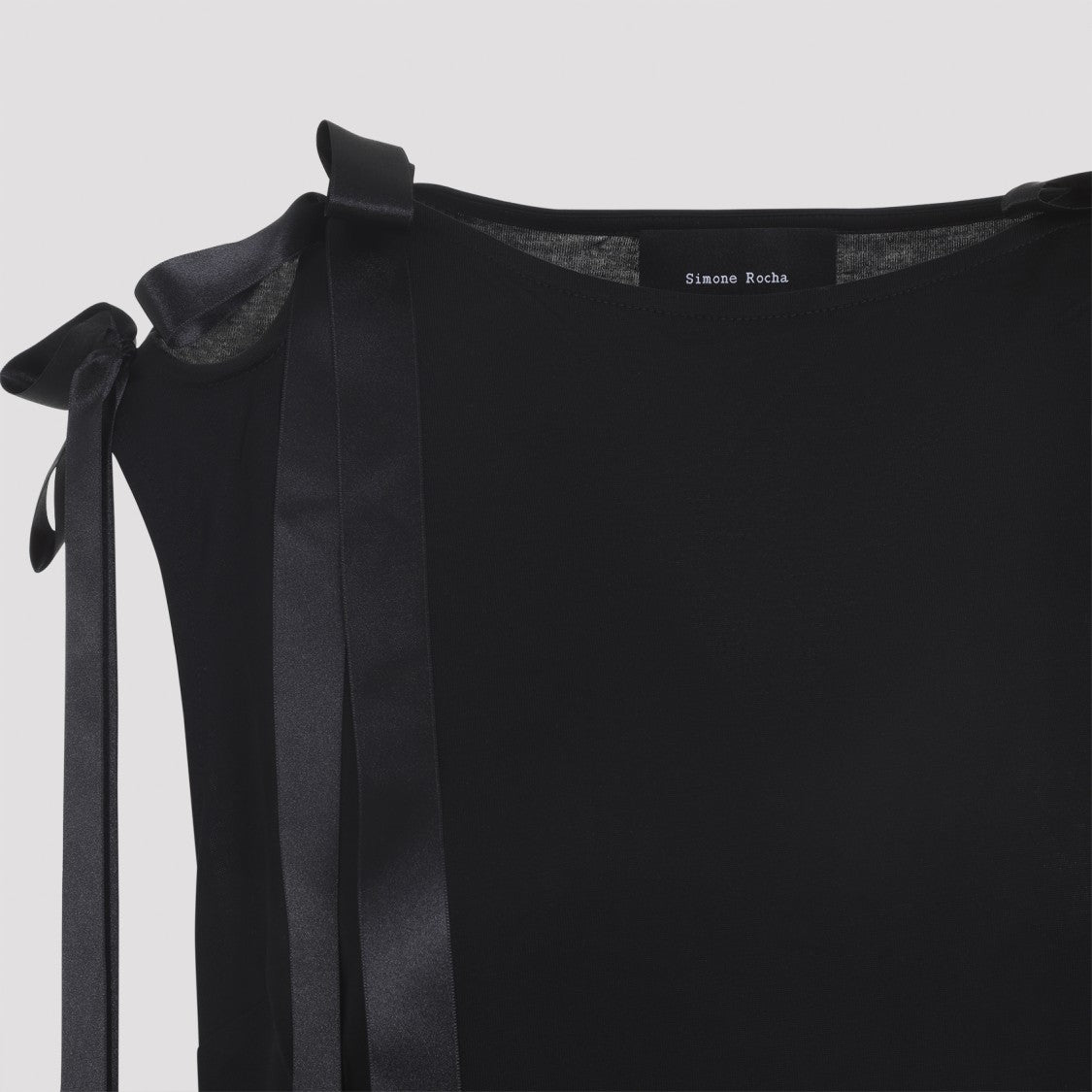 Simone Rocha Bow Ribbon Midi Dress