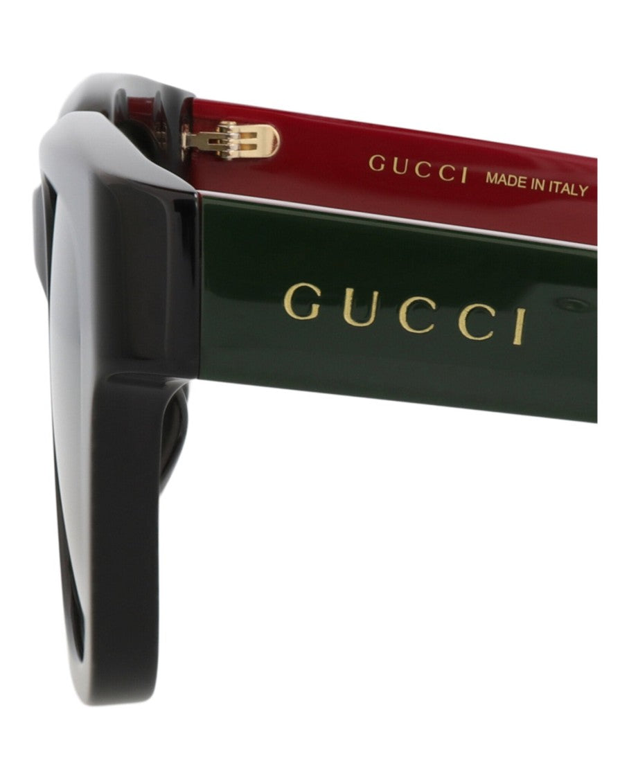 Gucci Square-Frame Recycled Acetate Sunglasses