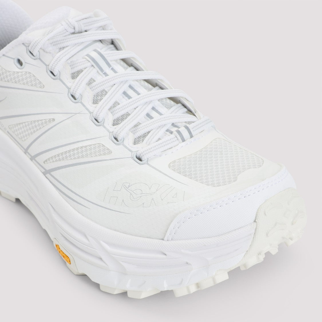 Hoka White Mafate Speed 2 Sneakers