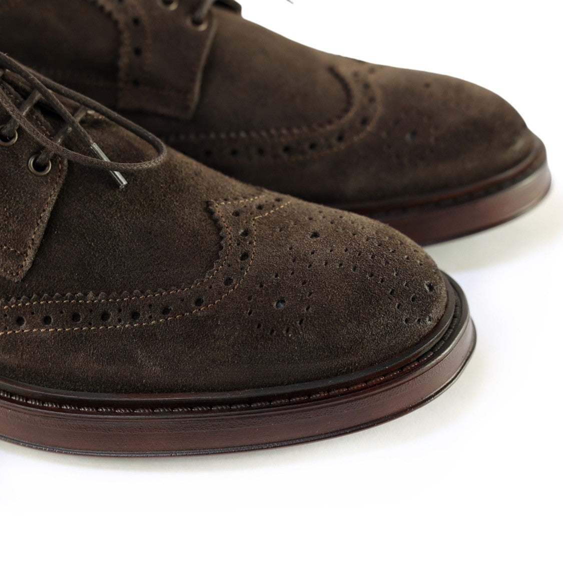 Ton Gout Refined Derby Shoes With Intricate Brogue Detailing