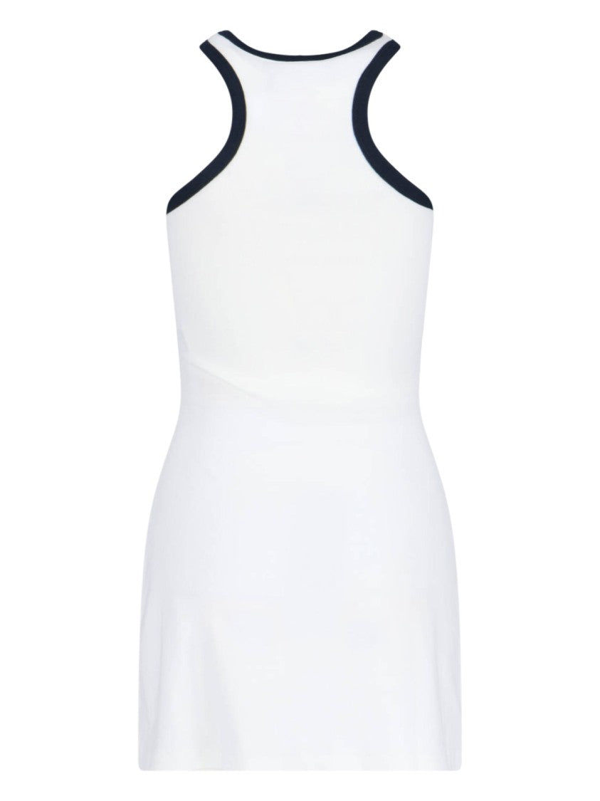 Courrèges Mini Sheath Dress – White