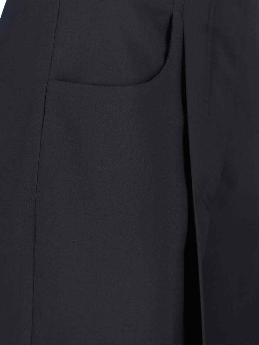 Fendi Wool And Mohair Pants – Black