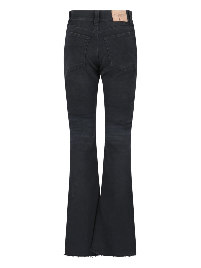 Balenciaga Bootcut Black Denim Jeans
