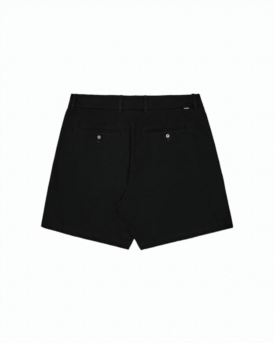 Malbon Mid-Thigh Length Minimalist Shorts With Embroidered Detail