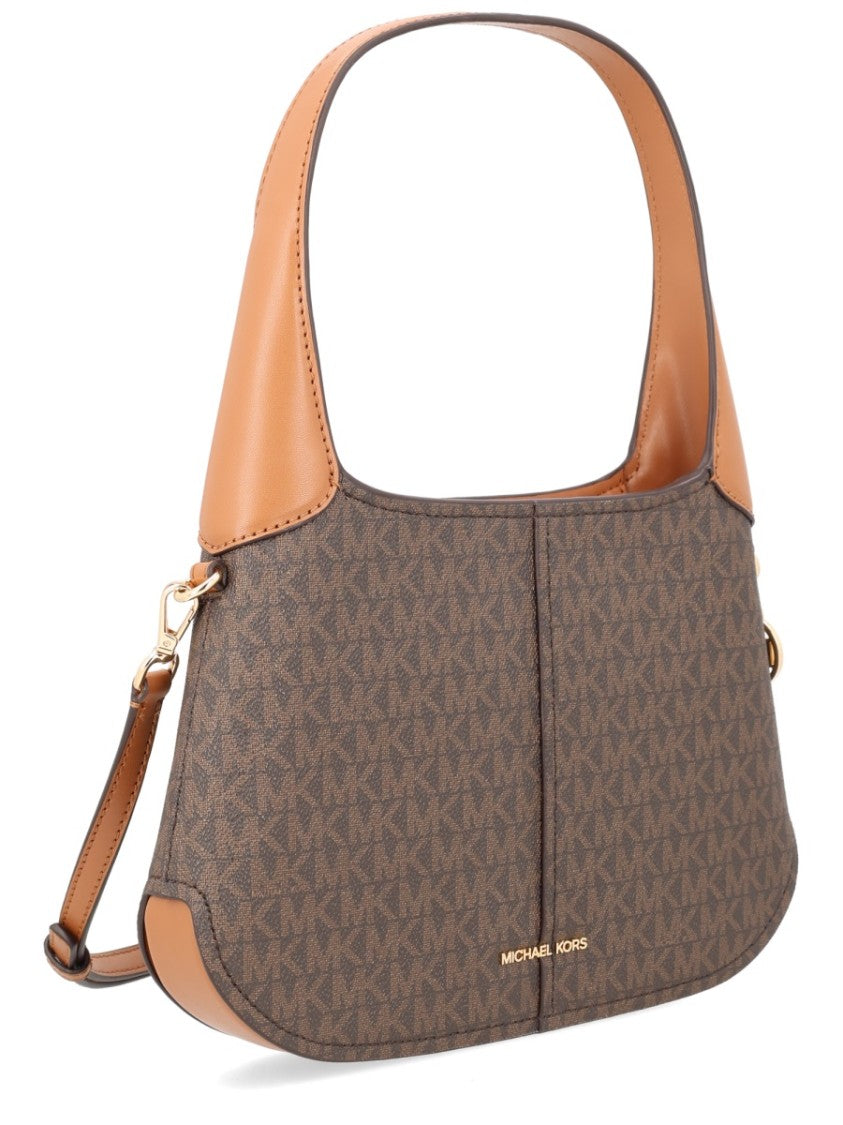 Michael Michael Kors Small Alice Pvc Monogram Shoulder Bag