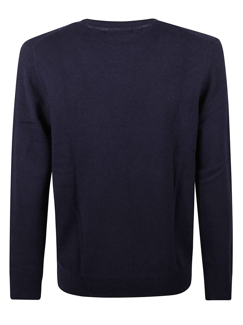 Polo Ralph Lauren Classic Long Sleeve Navy Wool Sweater
