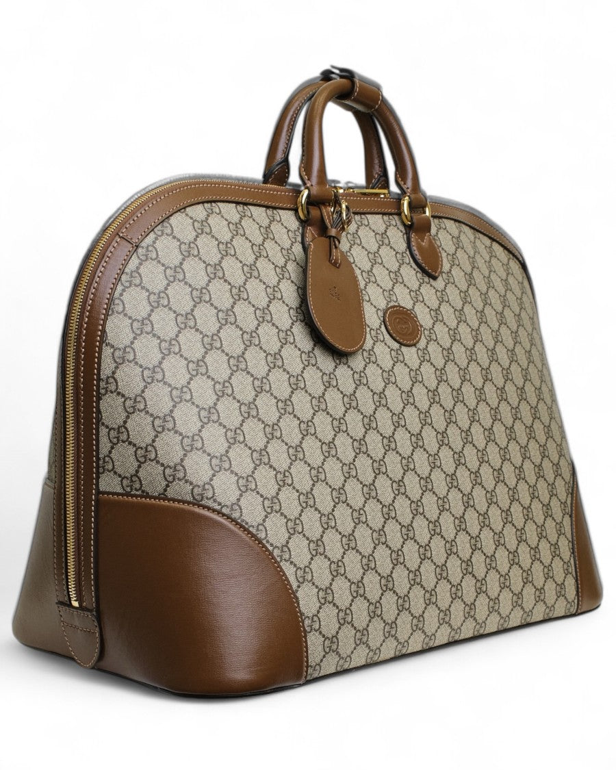 Gucci Alma Large Gg Supreme Marrone