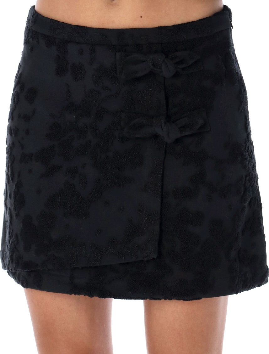 Ganni Mini Skirt Jacquard