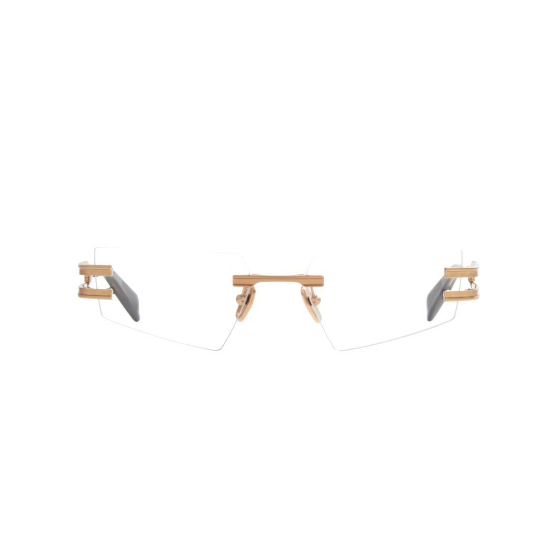 Balmain Fixe Geometric Rimless Sunglasses