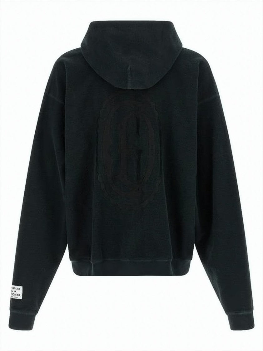 Gallery Dept. Embossed Logo Black Hoodie