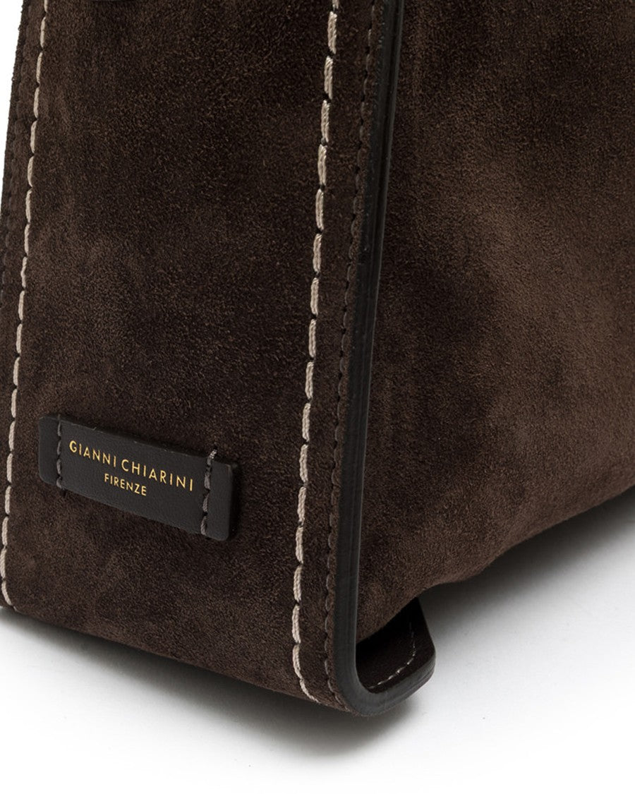 Gianni Chiarini Penelope Moka Shoulder Bag