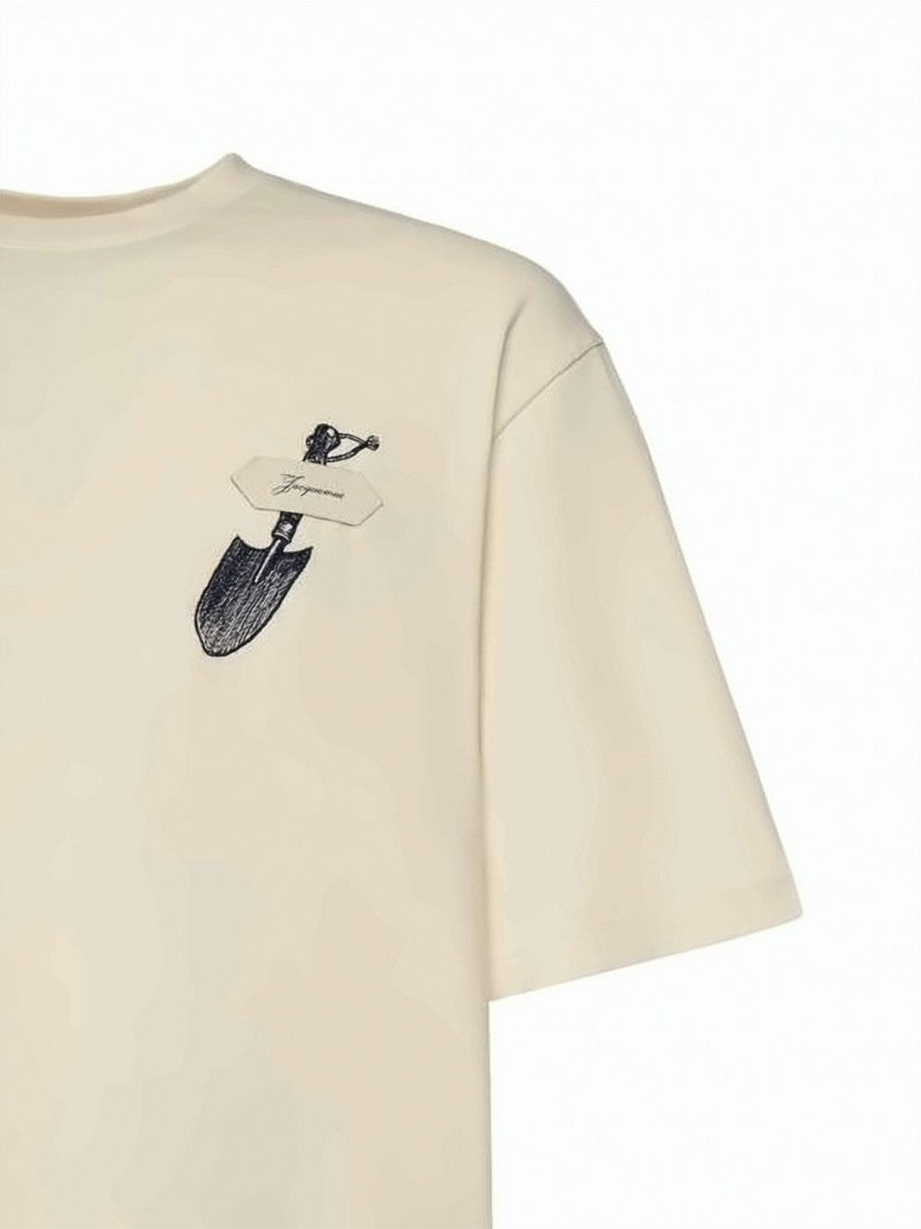 Jacquemus Short-Sleeve T-Shirt With Artistic Detail