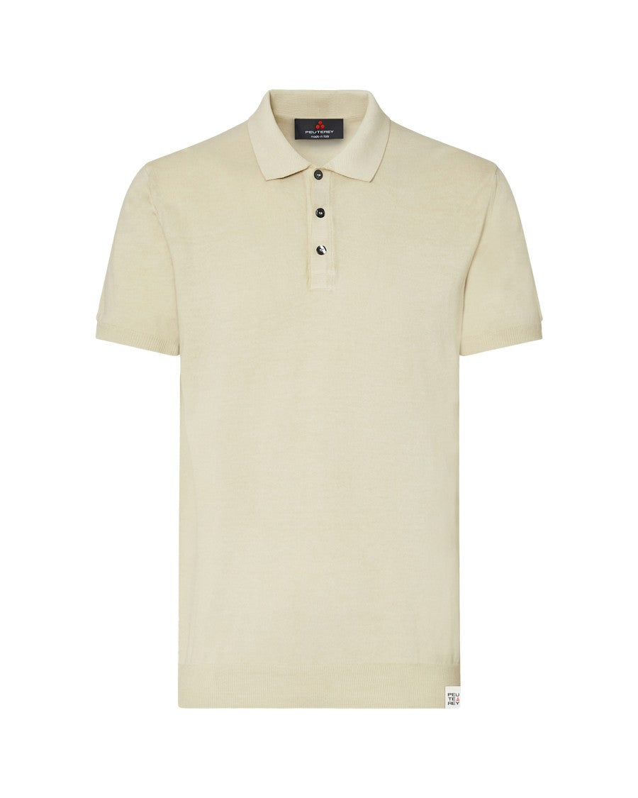 Peuterey Correboi Polo Shirt In Silica Blue