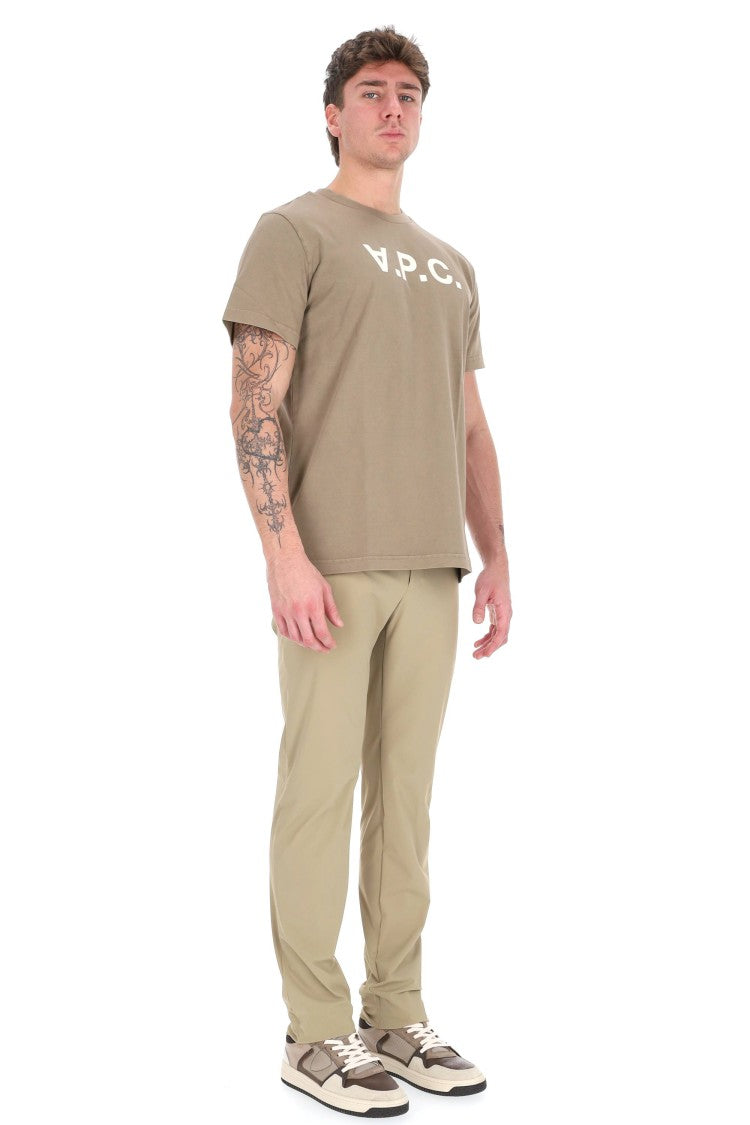 A.P.C. Khaki Grand Vpc Organic Cotton T-Shirt