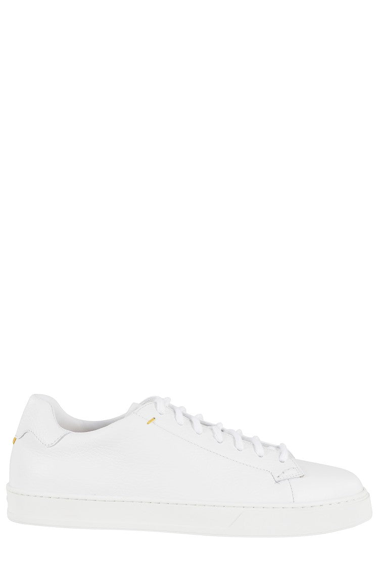 Doucal's Hammered Leather Sneaker