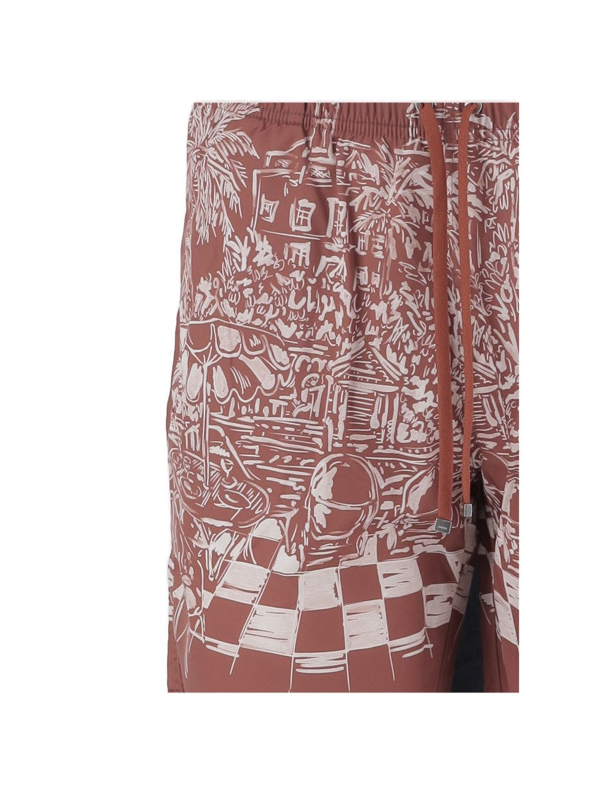 Amiri Technical Fabric Swimsuit