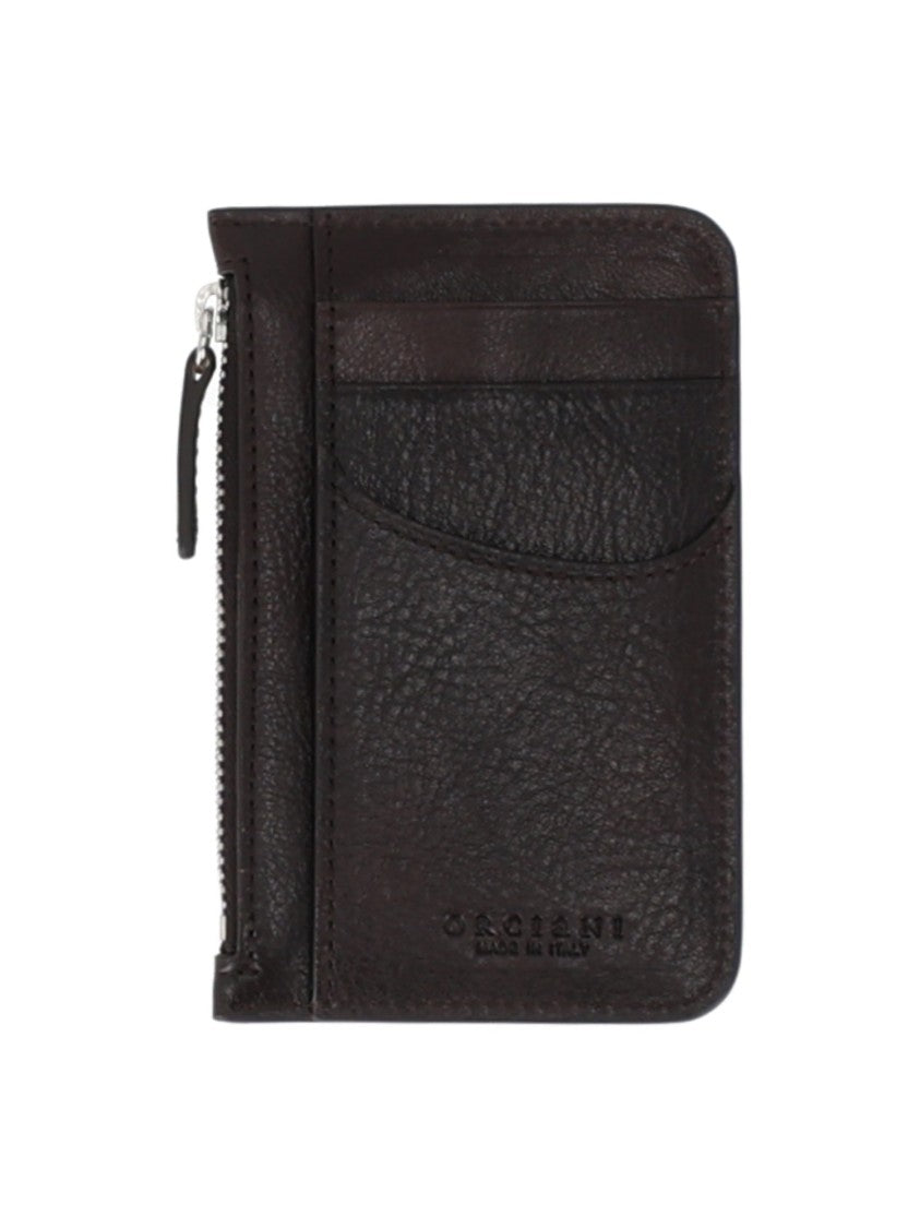 Claudio Orciani Lagoon Zip Card Holder Wallet