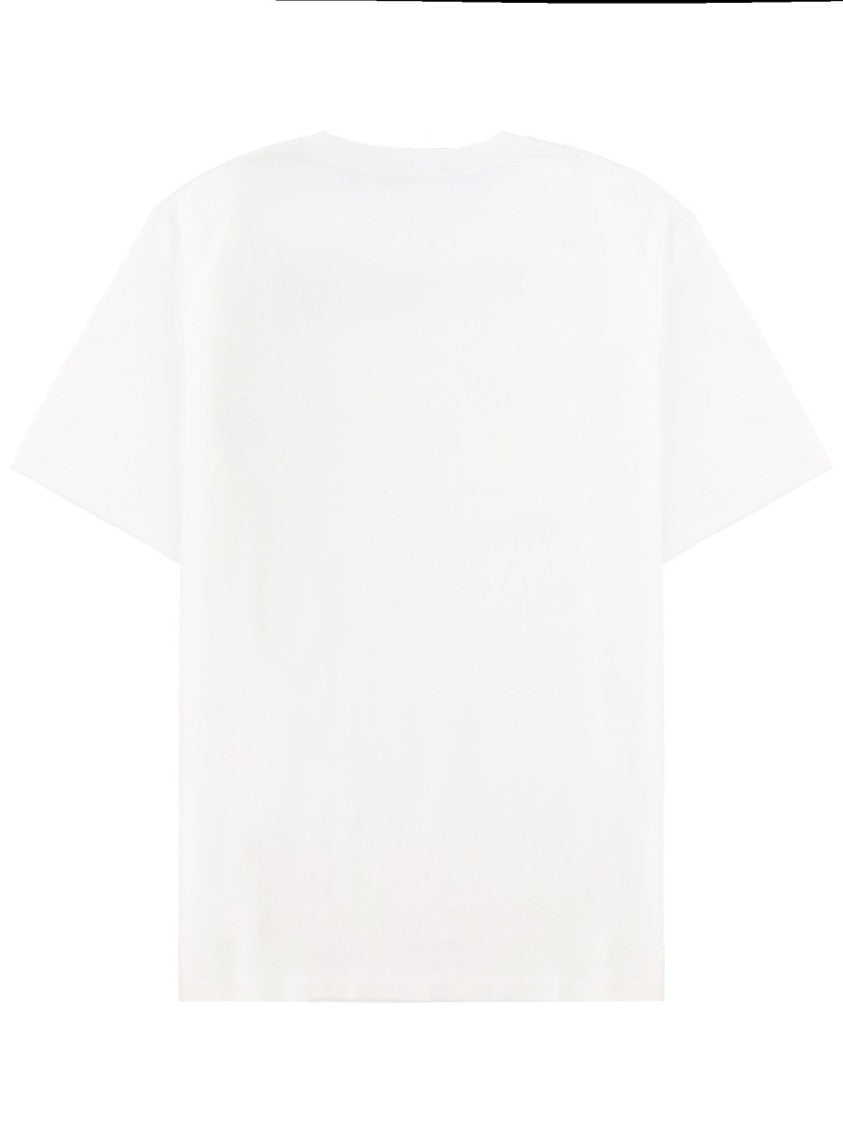 Balmain Light Blue Chest Logo T-Shirt