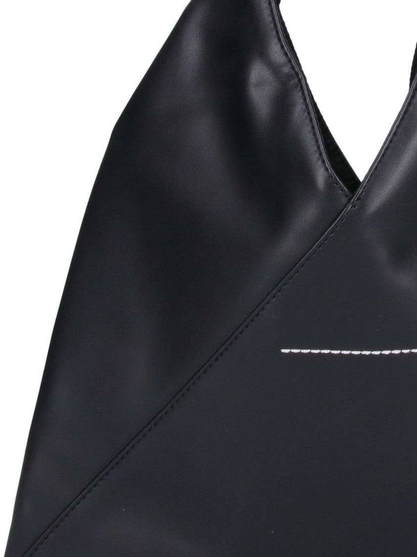 Mm6 By Maison Margiela “Japanese” Mini Origami Tote Bag – Black