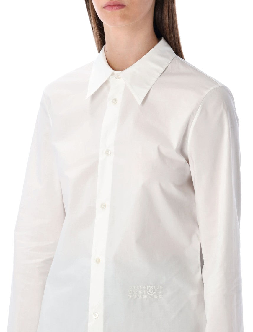 Mm6 By Maison Margiela Big Collar Shirt