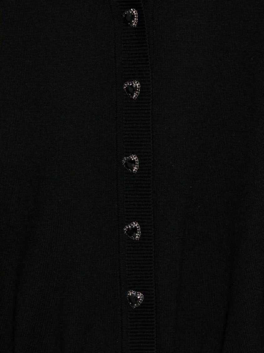 Zimmermann Cropped Merino Wool Sweater With Balloon Sleeves