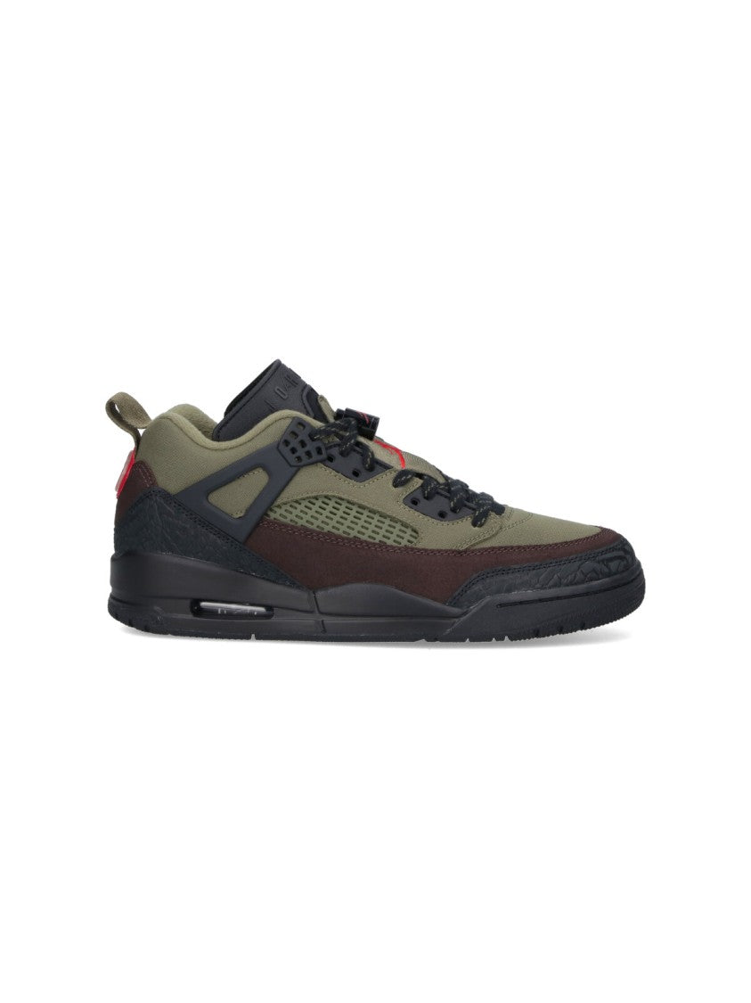Nike "Jordan Spizike Low" Sneakers, In Green Fabric