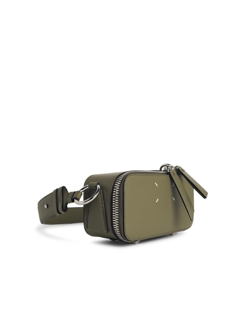 Maison Margiela Doll' Green Leather Crossbody Bag