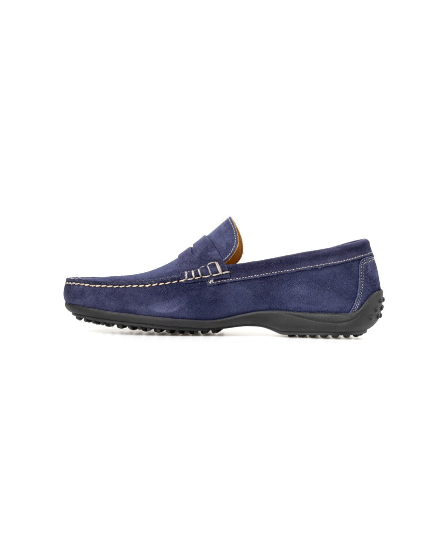 Paraboot Moccasin-Style Sneakers With Pebbled Rubber Sole