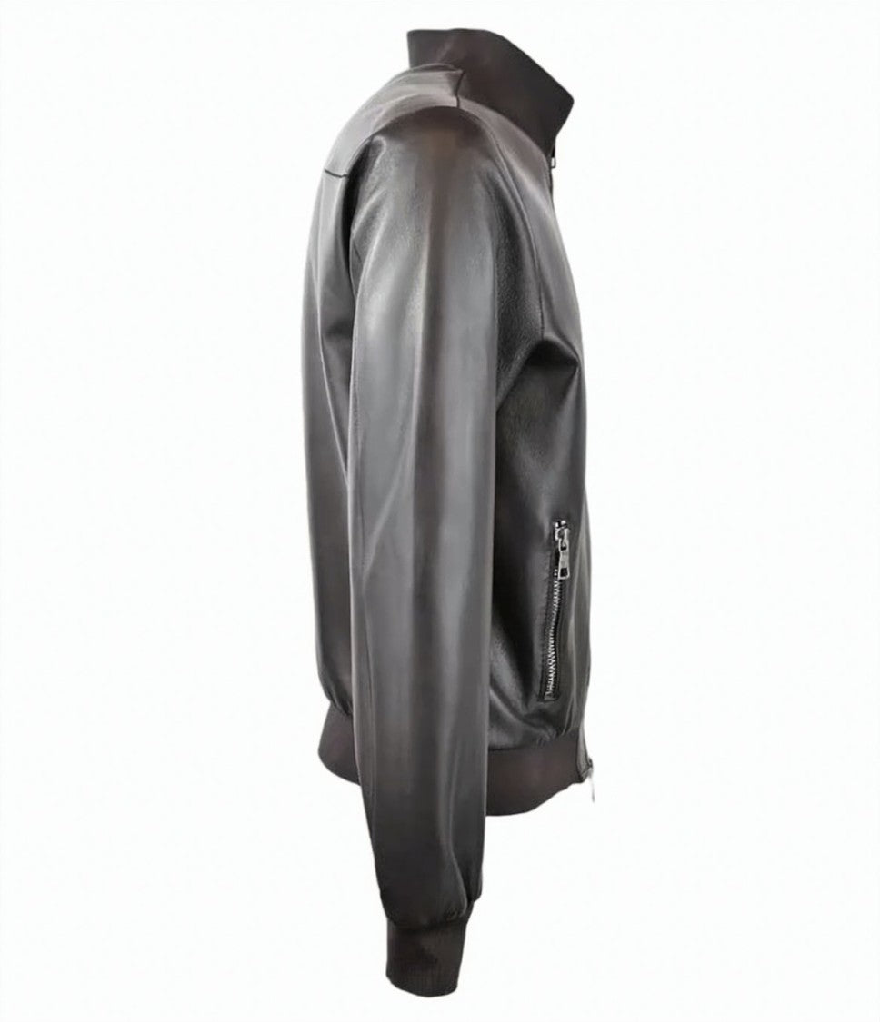 The Jack Leathers Reversible Brown Leather Jacket