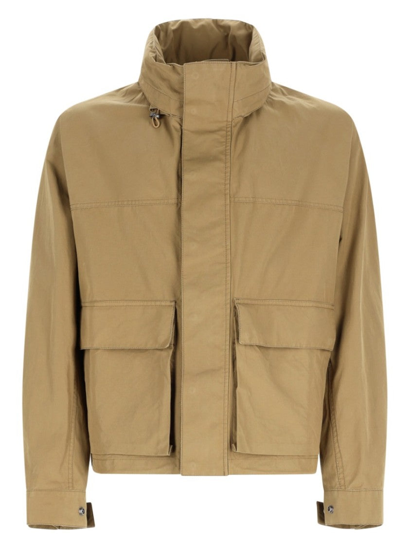 Lemaire Short Rain Boxy Multi-Pocket Cotton Parka