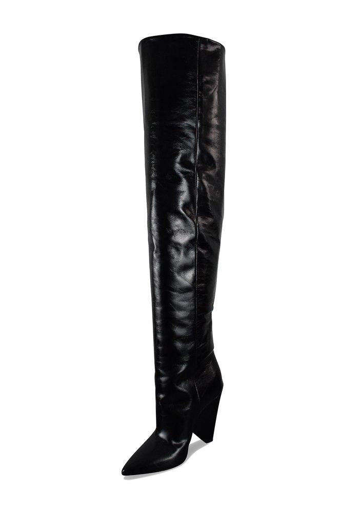 Saint Laurent Niki 105 Over-The-Knee Boots